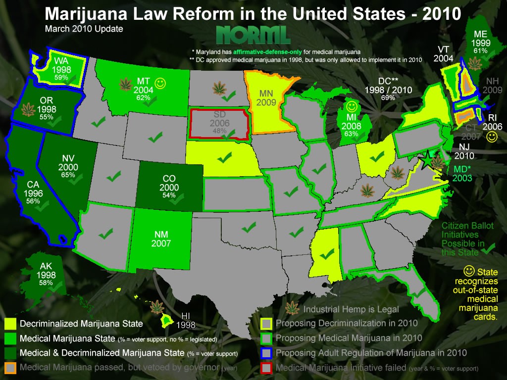 Marijuana Legalization Today and Tomorrow