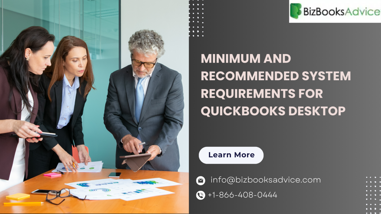 System Requirements for QuickBooks Desktop