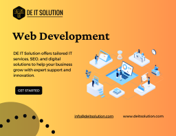 Blue White Abstract Isometric Web Development Flyer (Landscape)  (1)