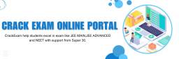 Crack exam online portal