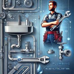 DALL&middot;E 2024-12-04 21.22.19 - A detailed and dynamic feature image for a plumbing company. The design includes a professional plumber in uniform holding a wrench, standing confiden.jpg